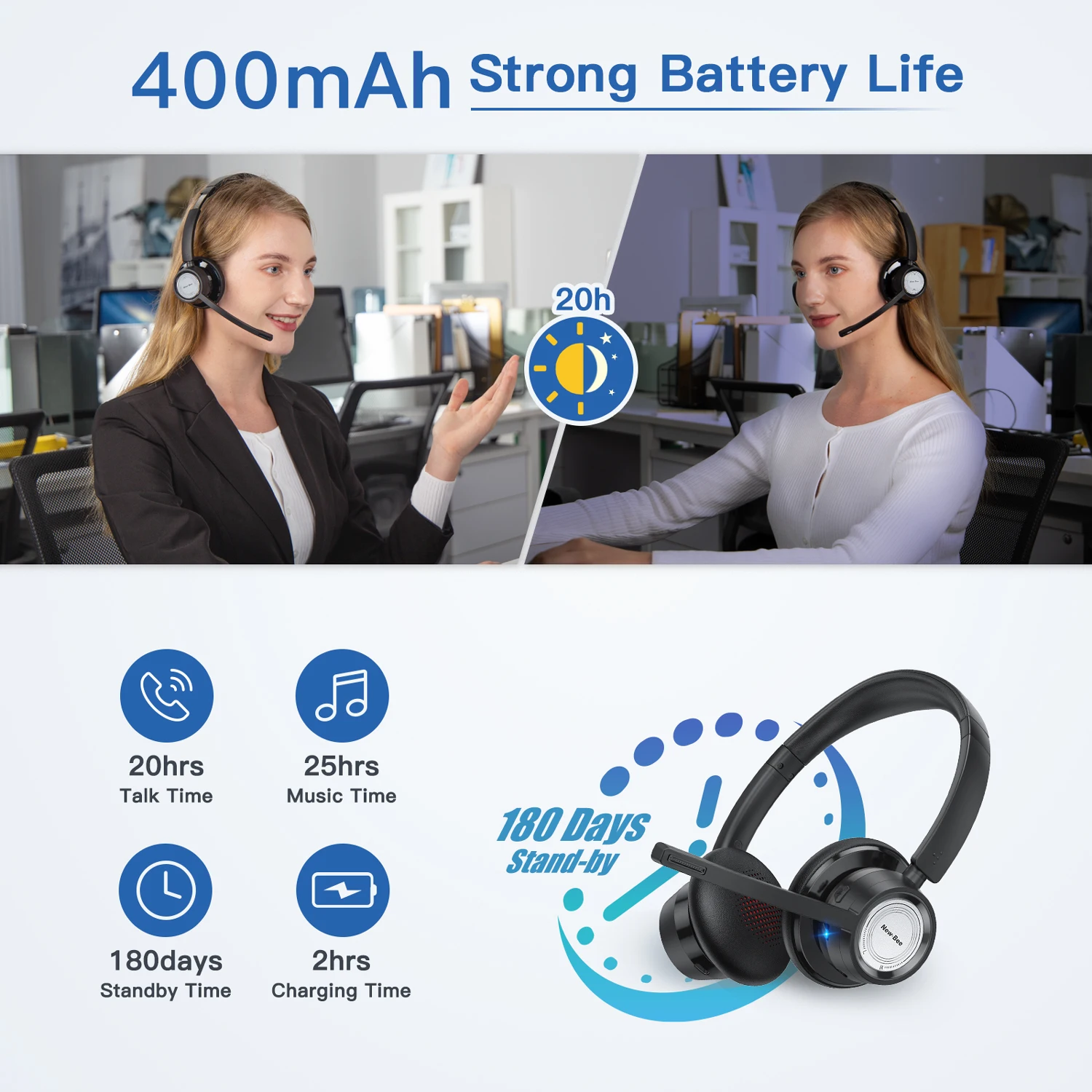 New Bee BH58   V5.0  , 25 ð , ũ , ̽ 淮 ̾, ޴ ƮϿ