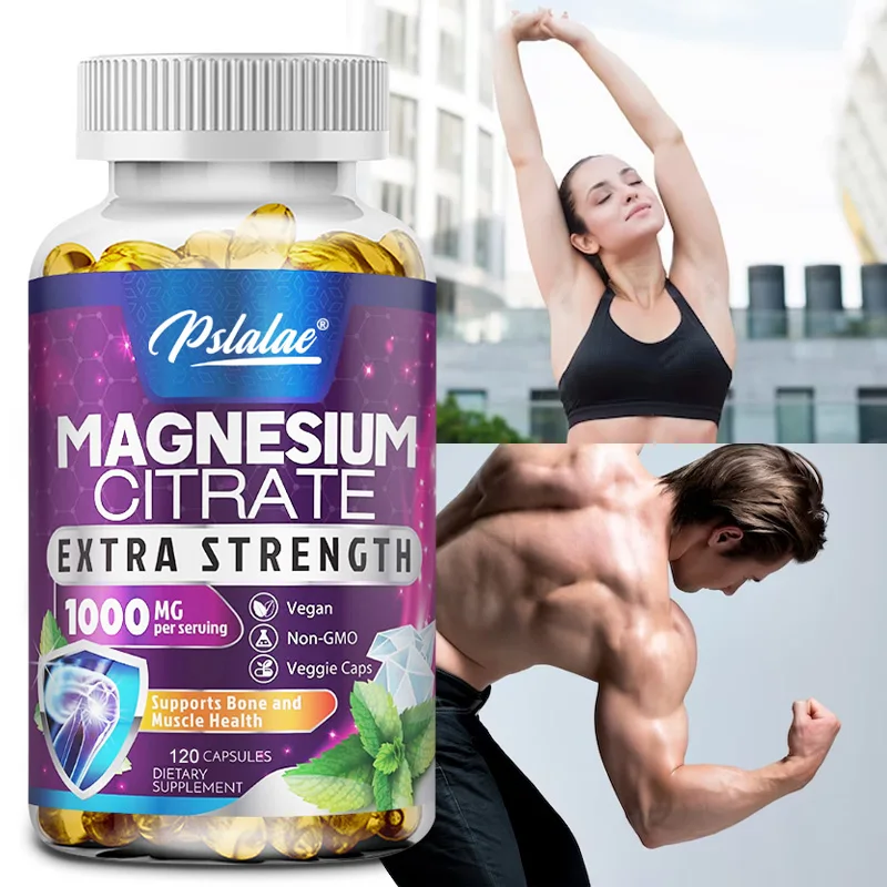 

Magnesium Citrate 1000 Mg - Bone and Heart Health and Promotes Muscle Growth