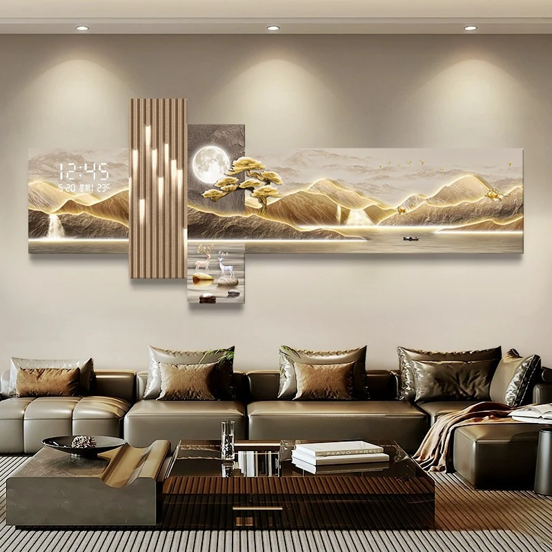 Modern Large Digital Wall Clock 3