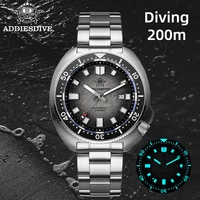 ADDIESDIVE hommes montre verre saphir AR enduit montres à Quartz lumineux 200m étanche tortue plongeur montre Reloj Hombre AD2511 1