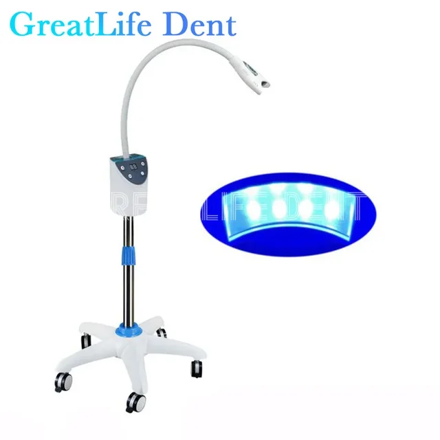 GreatLife Dent Dental Whitening Machine System Professional Dentistry Bleaching Accelerator Device Led Cold Light Lamp
