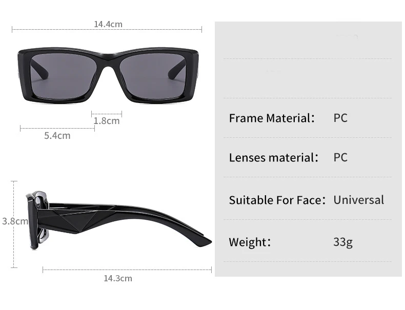 R56574 Mode Herren große Lesebrille 1,00 2,00 3,00 Damen Patchwork Farbe Quadrat Marke Design Presbyion Brille – Detail 2