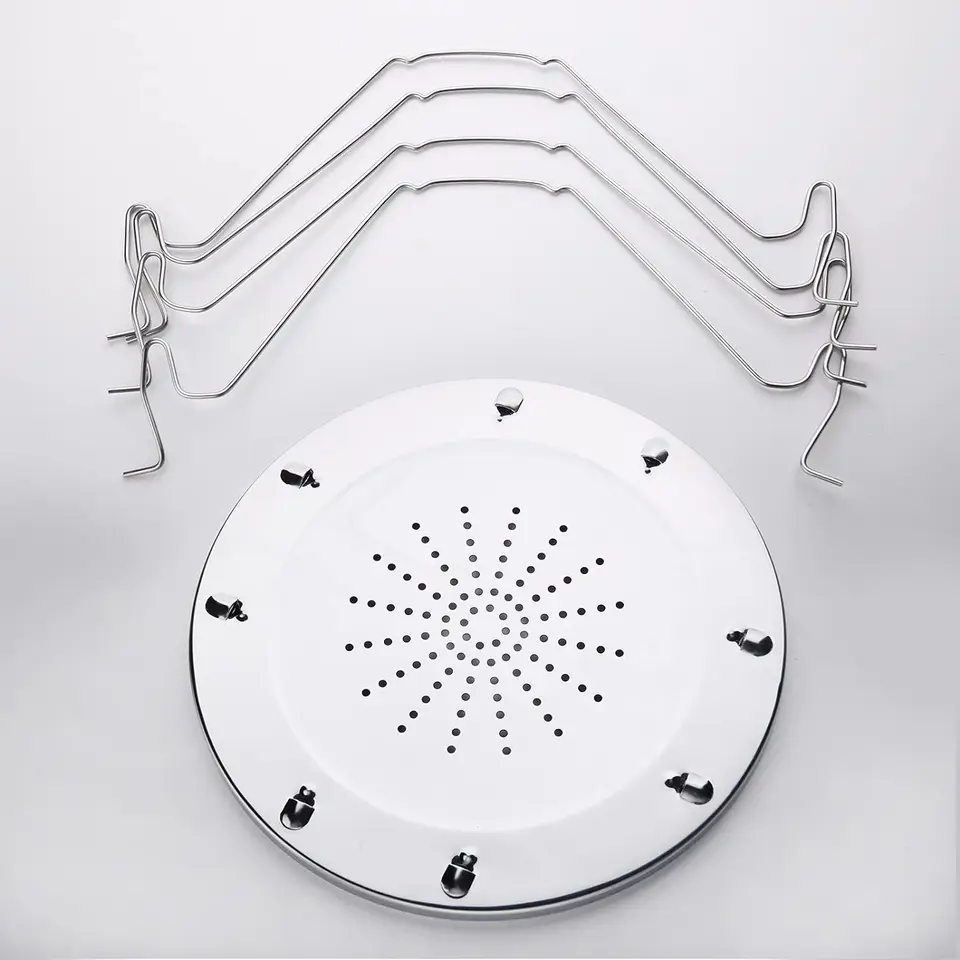 Tostapane Da Campeggio Per Fornelli A Gas - Griglia Pieghevole 4 Fette, Acciaio Inox, Per Outdoor E Picnic - Foto 12