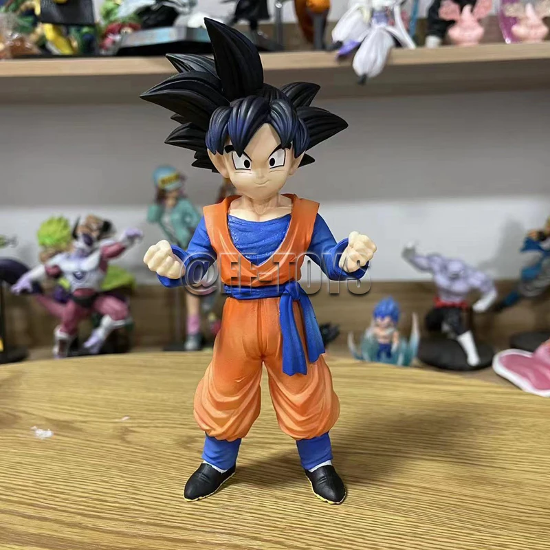 Filho Gohan Trunks Goten Figuras De Ação Anime Bonecos De Bola De Dragão  Brinquedos - Escorrega o Preço