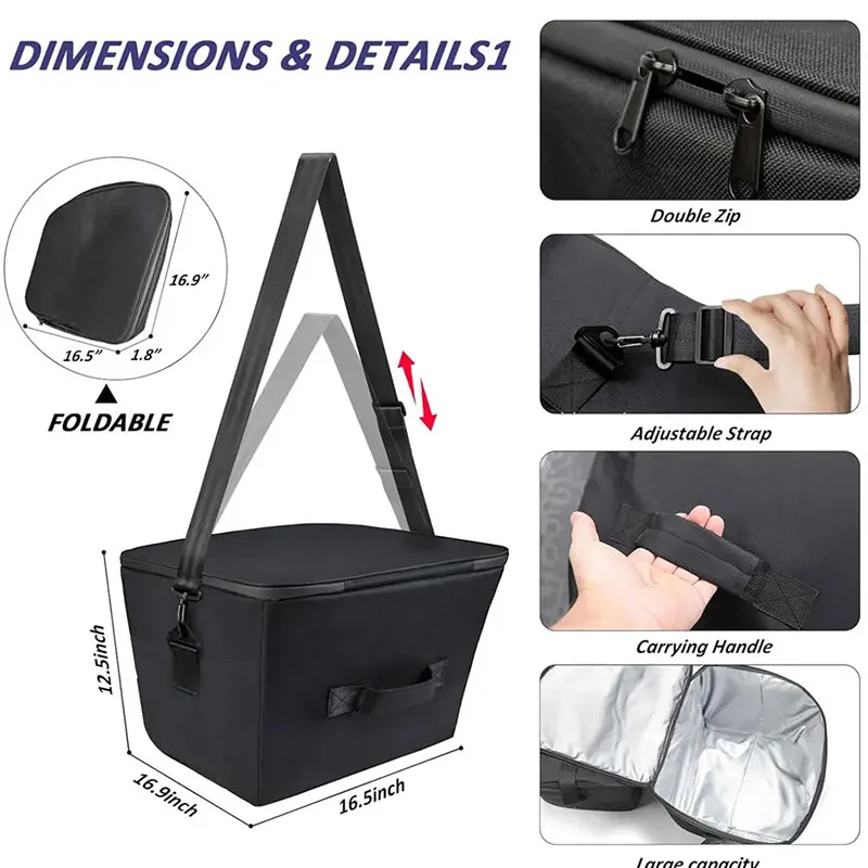 For Tesla Model Y 2020-2025 & Model 3 highland 2024 Frunk Cooler Organizer Insul