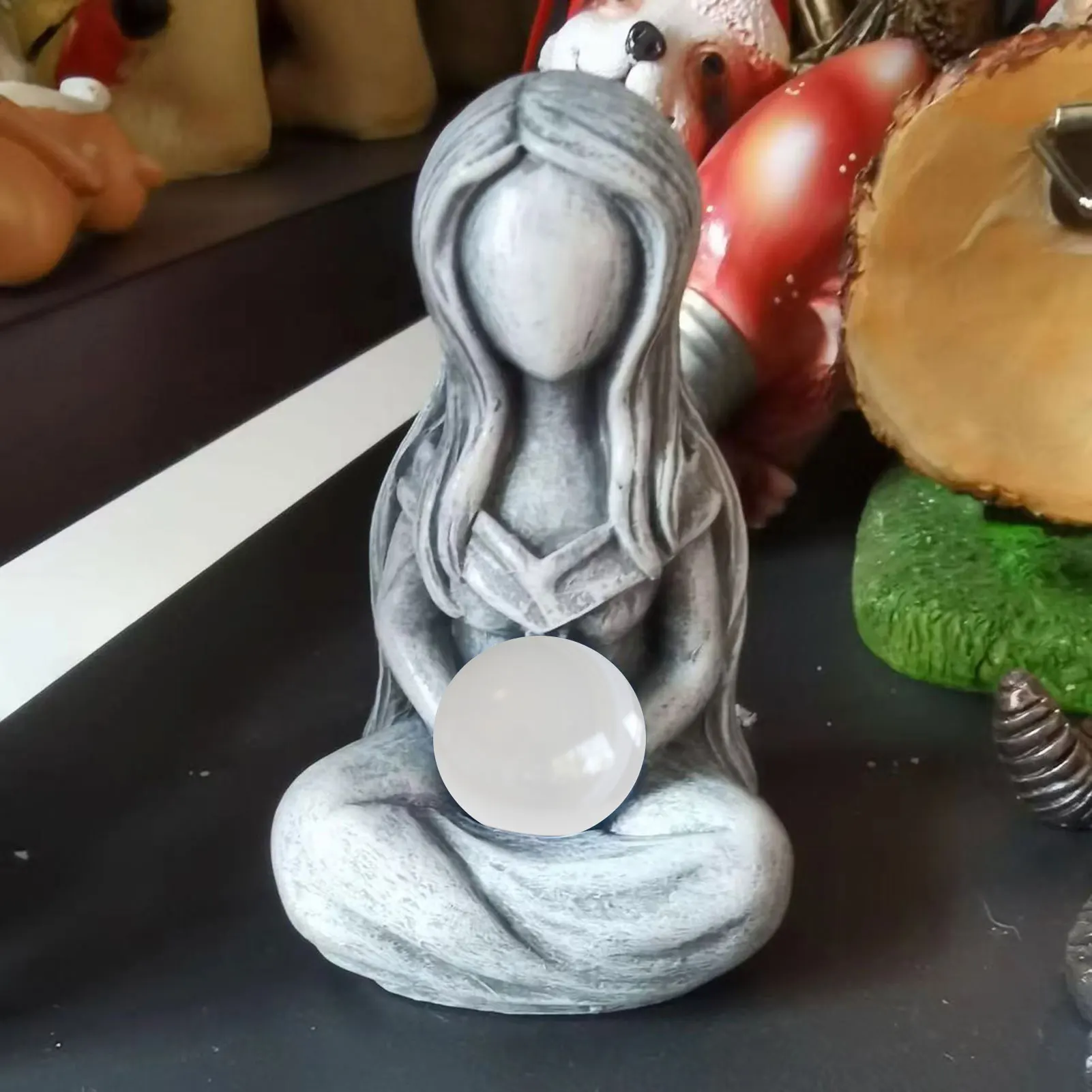 Madre Terra Dea Statua Resina Gaia Statue Figurine Gaia Statua Figurina Mitica Nemesis Madre Regalo Figurine