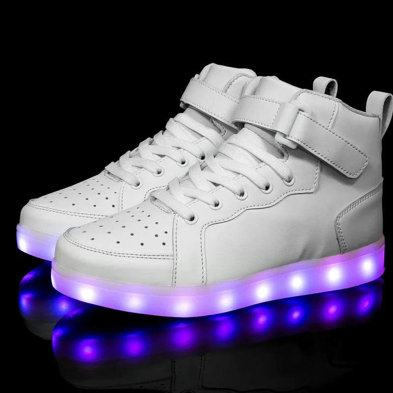 Luminous LED Light For Adults Men Women Children Boys And Girls Luminescent Sports Shoes Sizes 25-47_voghion.com