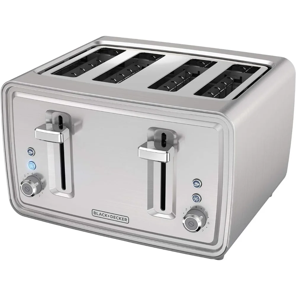 

BLACK+DECKER 4-Slice Toaster, Stainless Steel, TR4900SSD