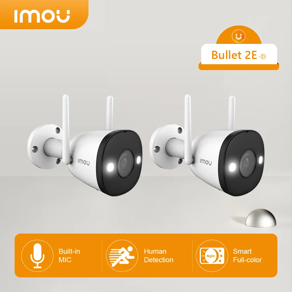 Test : Caméra Wifi IMOU Smart Bullet 2E