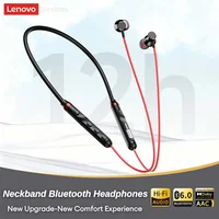 Original Lenovo Y111 Bluetooth 6.0 headphones Neckband Waterproof Magnetic Earbuds Stereo Running Sports Gaming Wireless Headset - Image 2