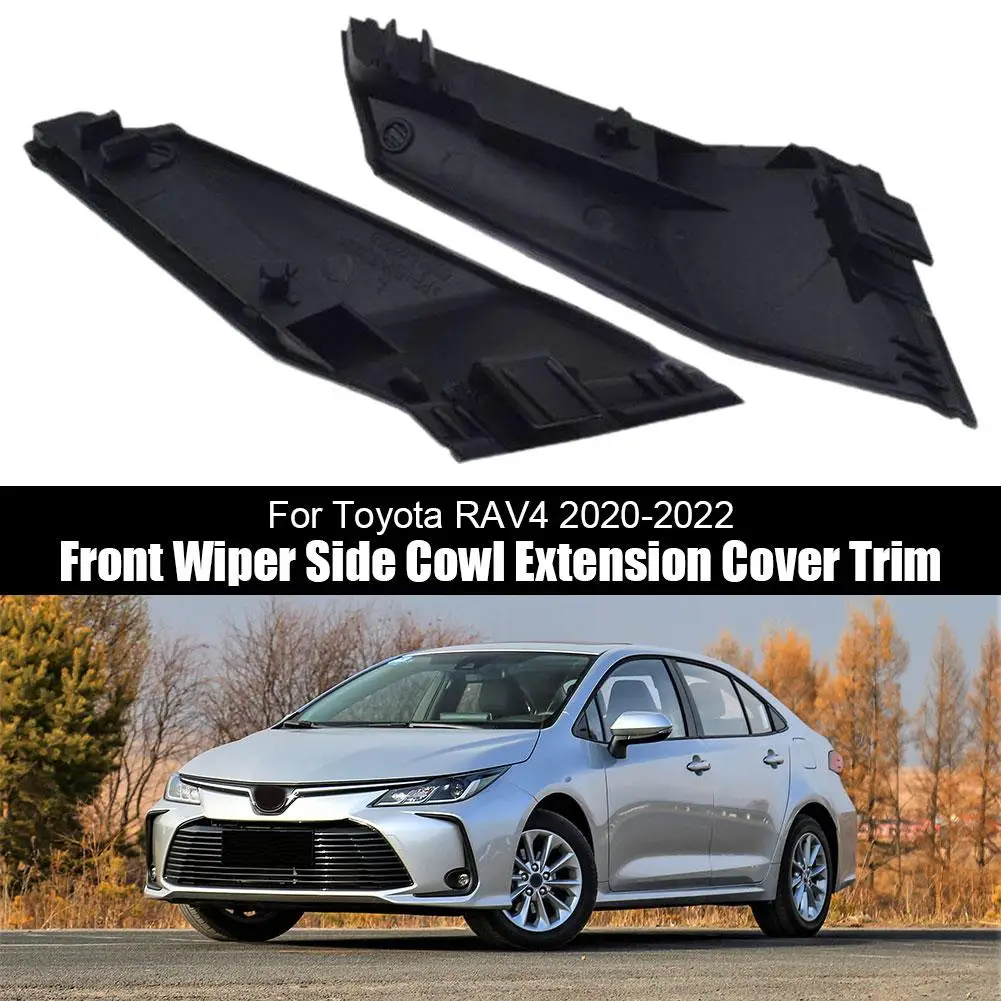 

Car Front Windshield Wiper Side Cowl Covers Trim for Toyota Corolla 2014-2019 55083-02010 Left Right Cowl Side Cover Extens F0J2