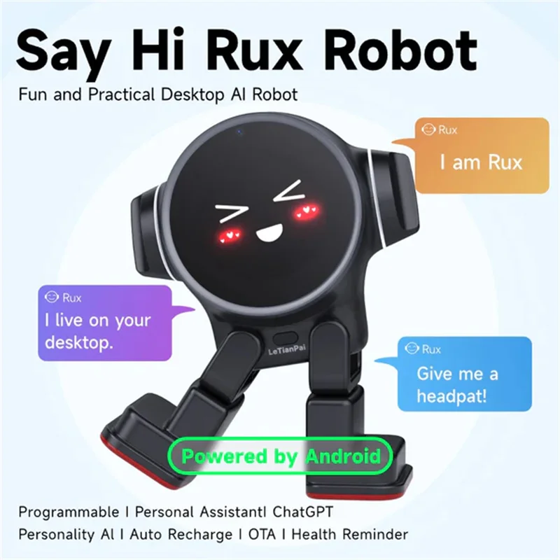 Letianpai Rux Robot Electronic ai Smart Voice Robot GPT