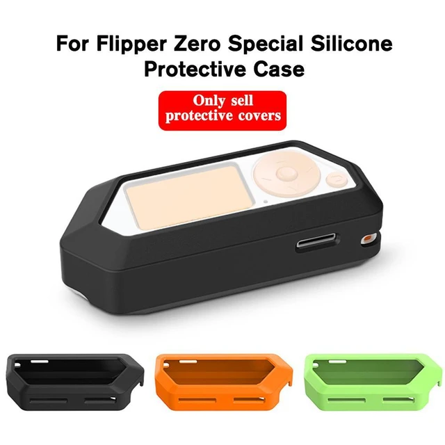 Silicone Case For Flipper Zero Game Console Protective Anti-slip