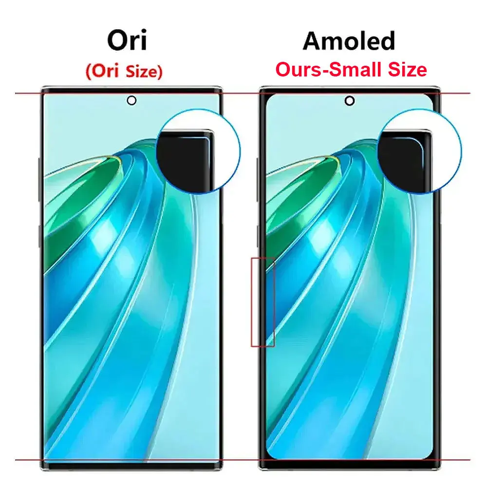 LCD ÷ ġ ũ,   S  , Amoled Note 10 Plus, Ｚ Galaxy Note10 + N975F