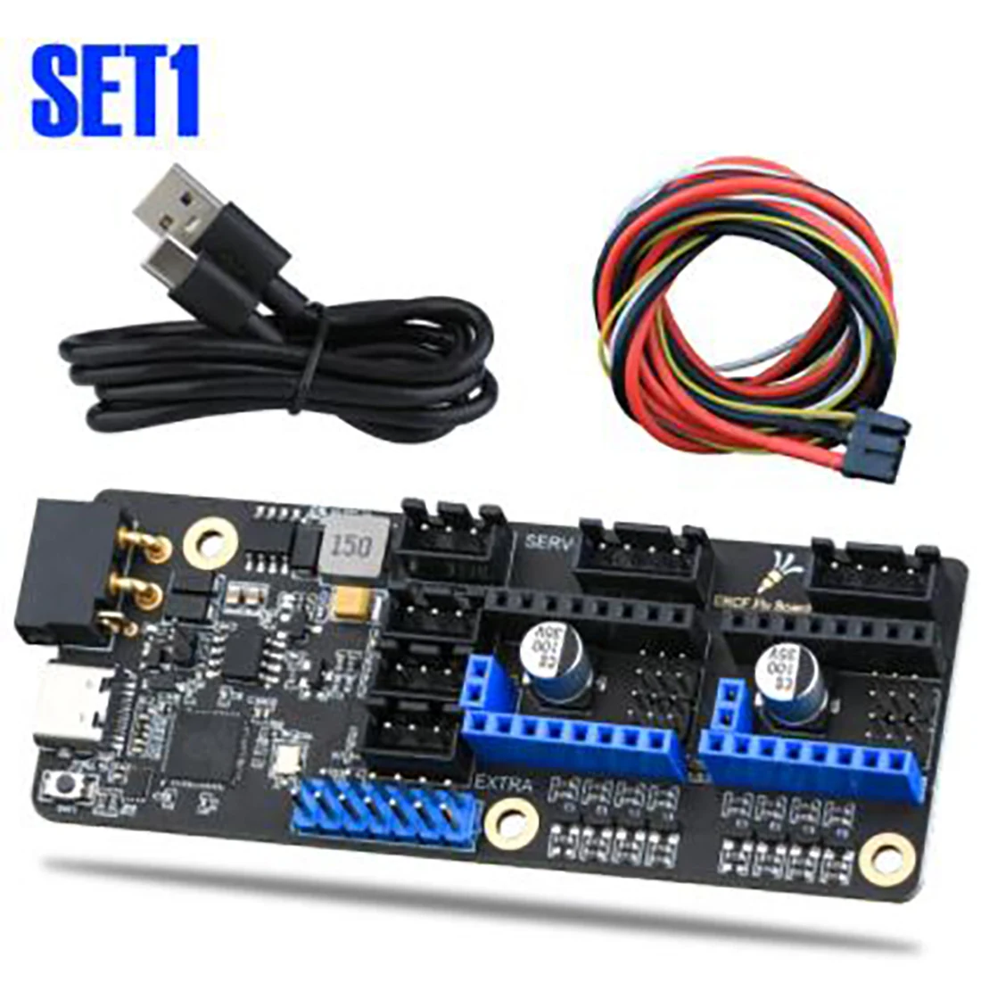 ERCF EASY BRD Can V1.1 Board Enraged Rabbit Carrot Feeder MMU With TMC2209 Drivers For Voron V2.4 Trident fysetc ir sensor rev0 5 pcb probe for ercf binky voron 2 4 r2 trident ercf enrager rabbit carrot feeder 3d printer accessories