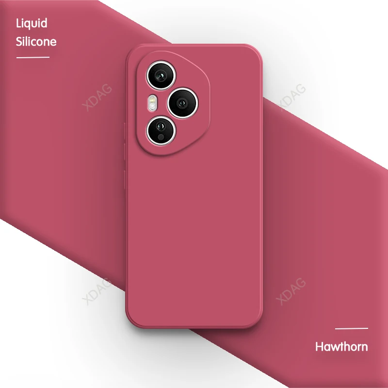 Premium Soft Liquid Silicone Phone Case – Candy Dual Layer Back Cover