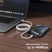 Адаптер питания для быстрой зарядки PD 30 Вт для iPhone 17 Pro Max USB Type C To C Кабель для быстрой зарядки для iPhone Air 16e 15 — изображение 5