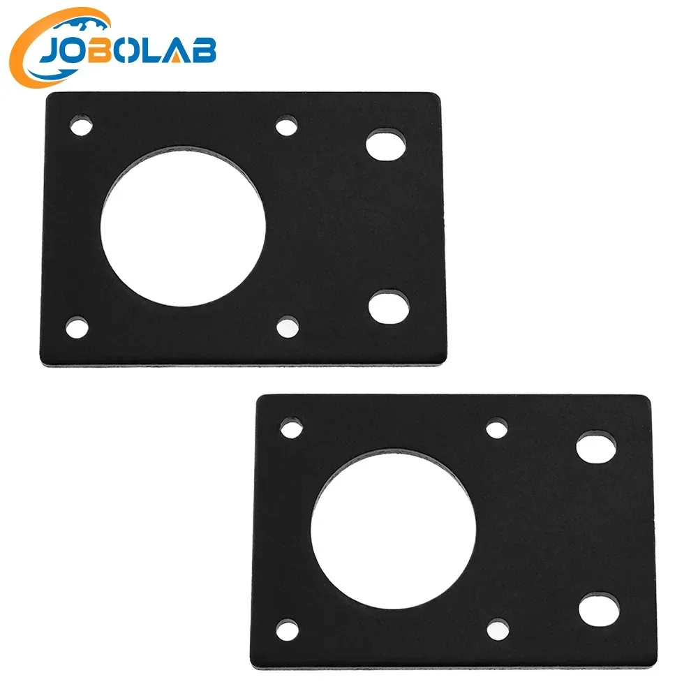 Stepper Motor, 1-8pcs NEMA 17 42-Series Stepper Motor Mounting Plate Fixed Plate Bracket Fit 2040 Profiles Printer for 3D Printer CNC Part