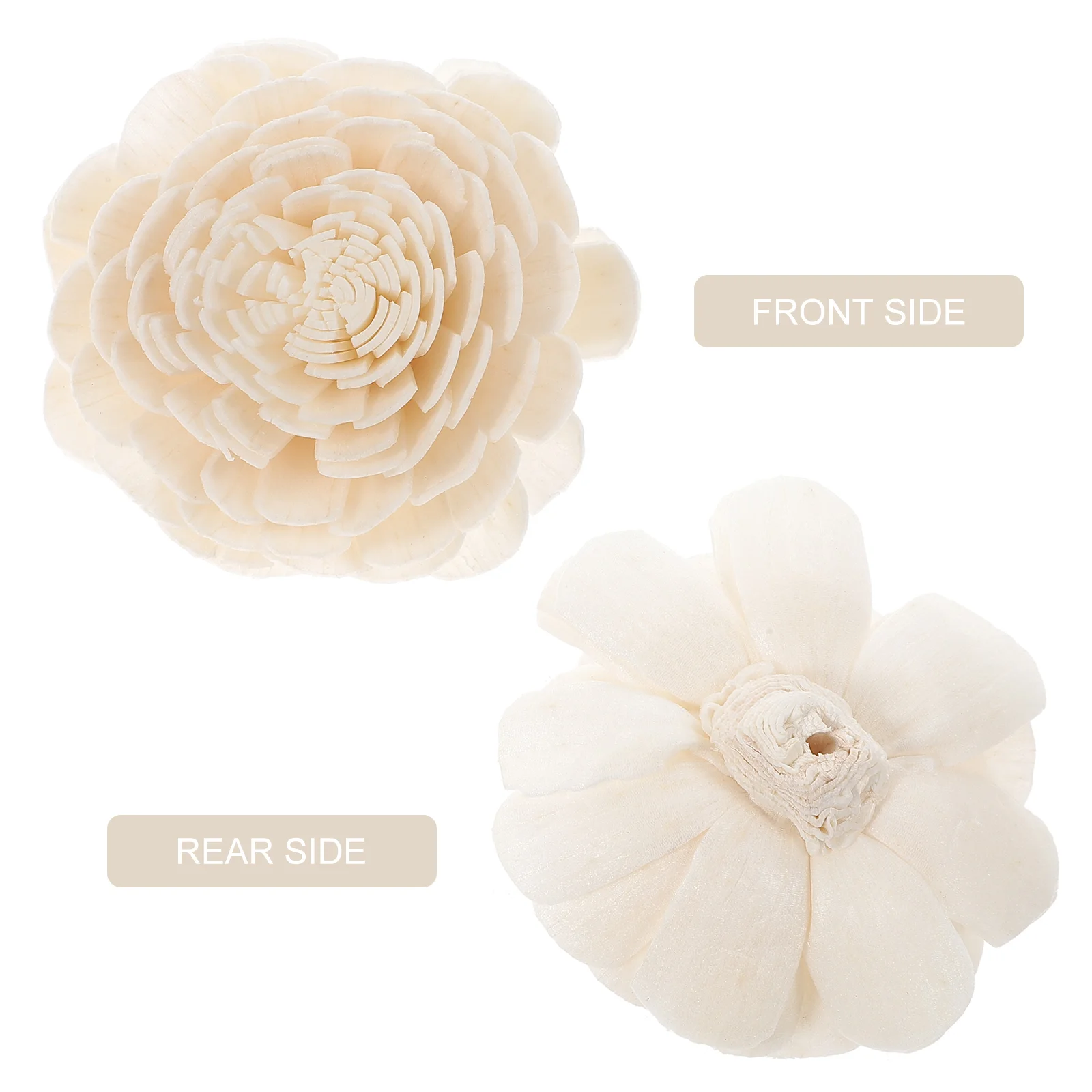 3 Pcs Rattan Dried Flowers Aromatherapy Plant Home Decor Diffusers Sticks Accessory Supply Water Storage Capacity