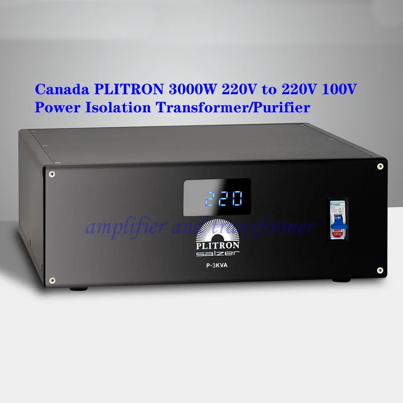 

Canada PLITRON 3000W 220V to 220V 100V Power Isolation Transformer/Purifier, Decoder or Audio Amplifier Processor