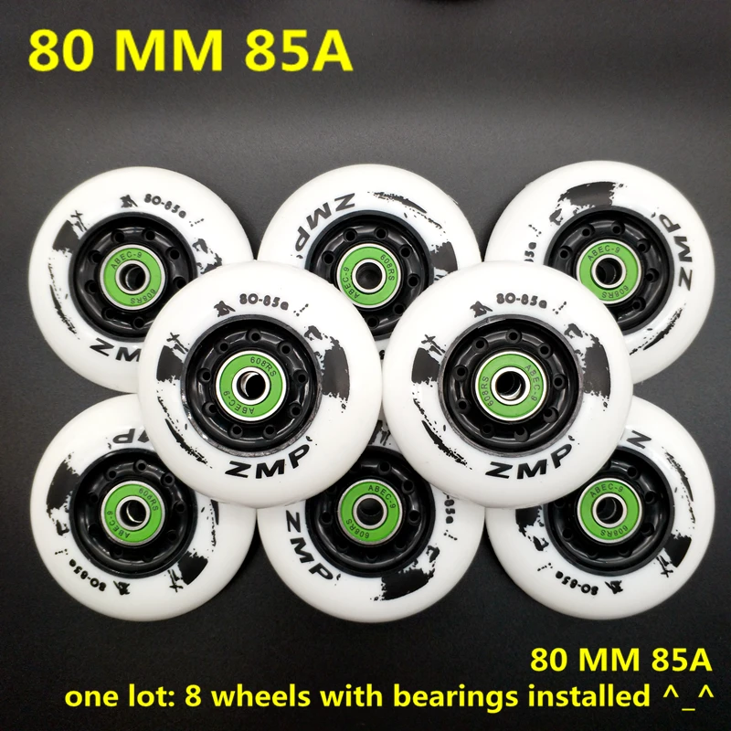 72mm 76mm 80 85A 8 pieces/lot Roller Wheels Sliding Wheel FSK wheels,roller skating wheels