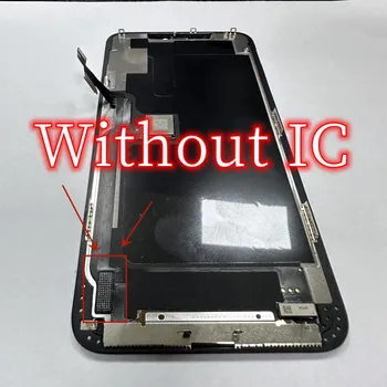 디스플레이 inCell 아이폰 11 프로 맥스 LCD 디지타이저 어셈블리 교체 터치 스크린, 칩 IC 해결 팝업 메시지 없음