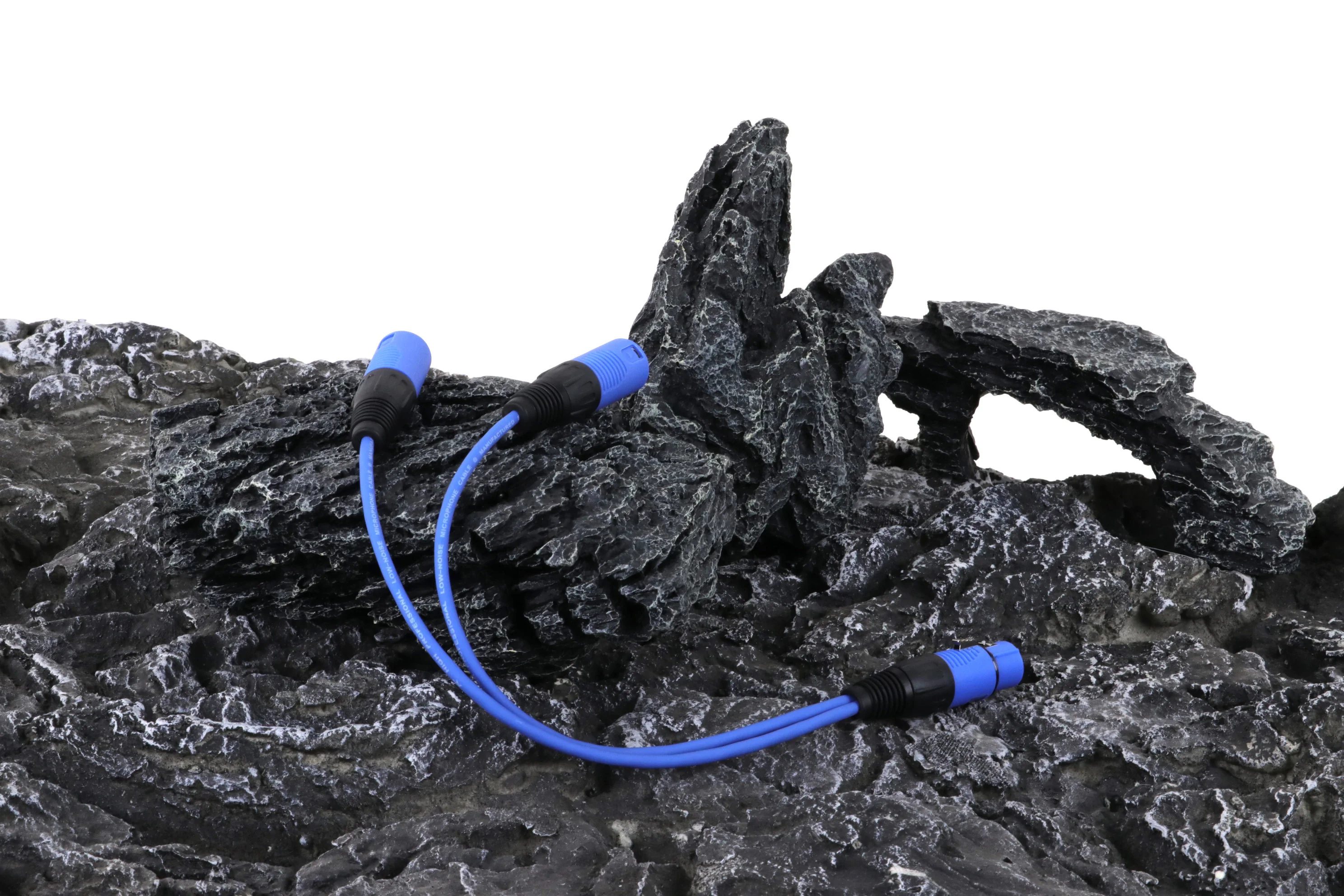 0,2 M-30M profession elle Kunststoffs chale 3pin xlr Buchse zu Dual-Stecker Adapter Konverter Verlängerung kabel für Verstärker Mikrofon mischer – Detail 12