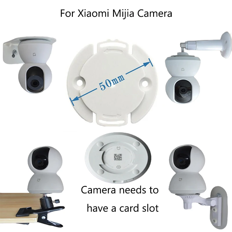 Base Bracket For Xiaomi Mijia Smart Camera Hoisting Wall Hanging Inverted Installation Holder Stand Camera Adapter Accessories