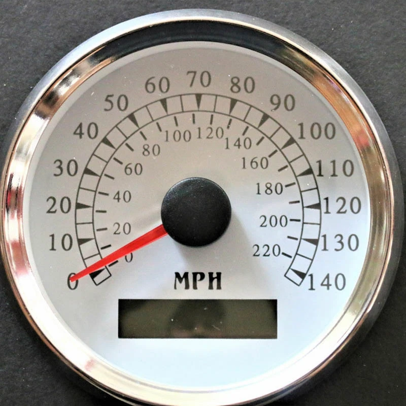 GPS 속도계 오토바이 변환 계기, 속도 계기 레벨 계량기, 140MPH