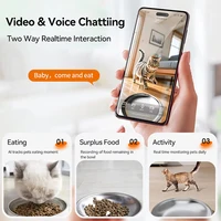 New Product 5L Smart Pet Feeder, 2.4G&5G WiFi HD Night Vision , 2-Way Talk Timed Automatic Food Dispenser for Cats Dogs 2