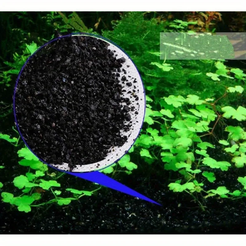 300g Gorgeous Aquarium Decoration-Aquarium Black Bottom Sand-Succulents Pavement