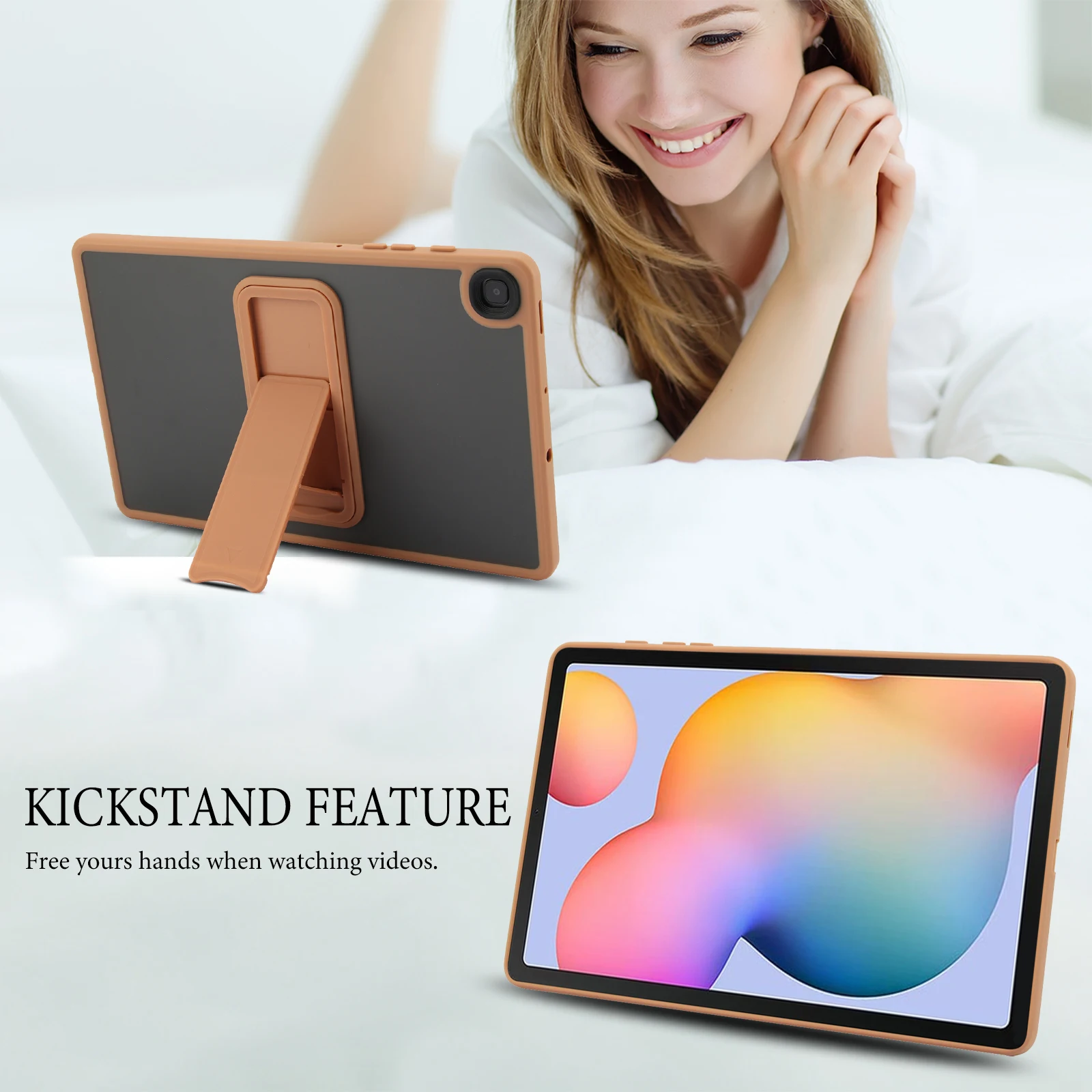 Military-Grade Protective Tablet Cover with Stand, 10.4-Inch