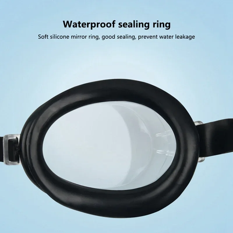 Summer Swimming Goggles Night Indoor Swimming Light Weight Anti-Fog Goggles Women Kids Adult