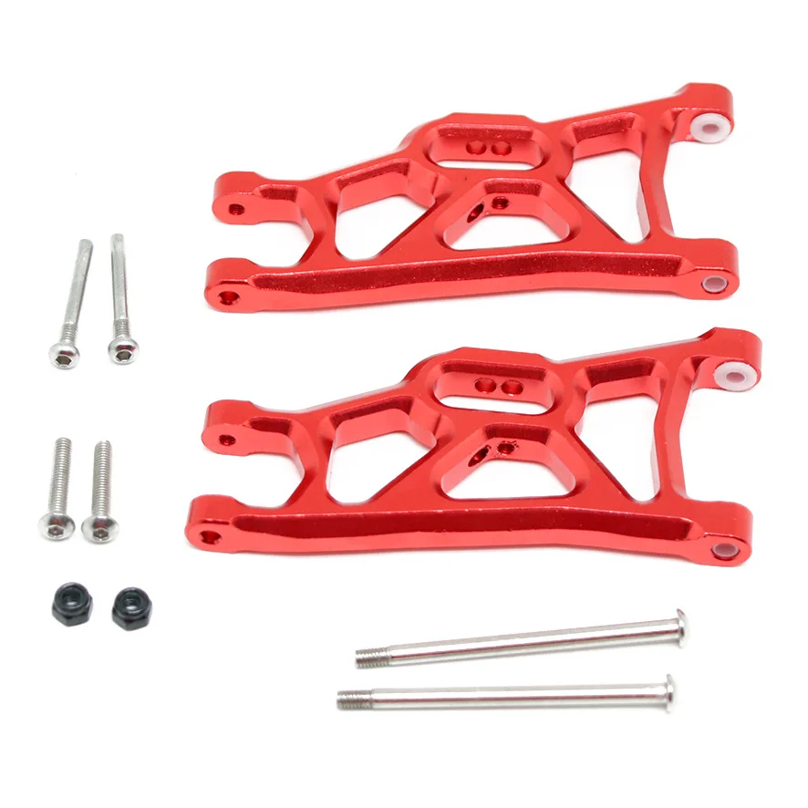 RPM Complete Suspension A-Arms Front & Rear Set - Pink Replacement Arms For Traxxas 2WD Slash & Raptor
