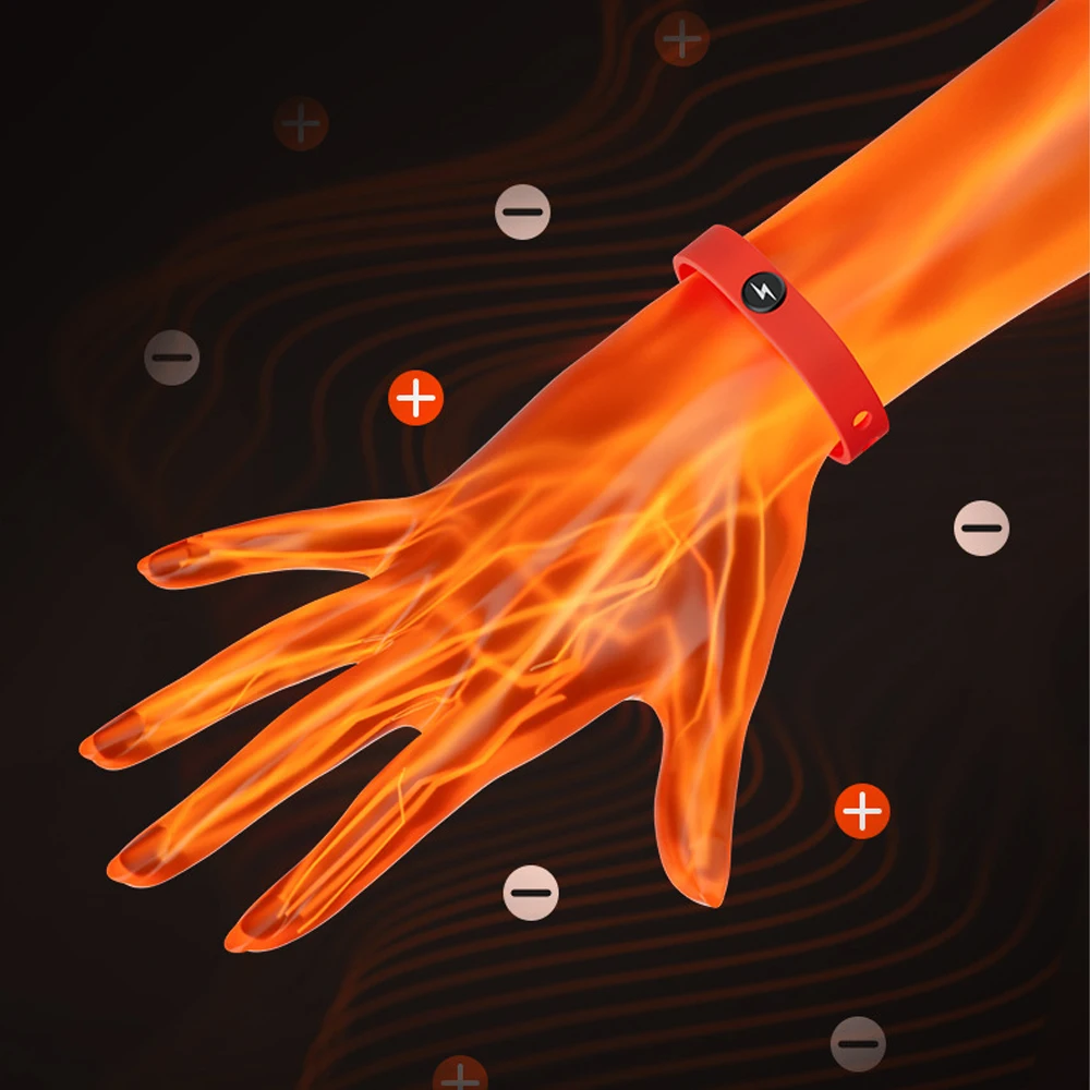 Anti-Schock Armband Aus Silikon - Verstellbarer Schutz Vor Statischer Elektrizität