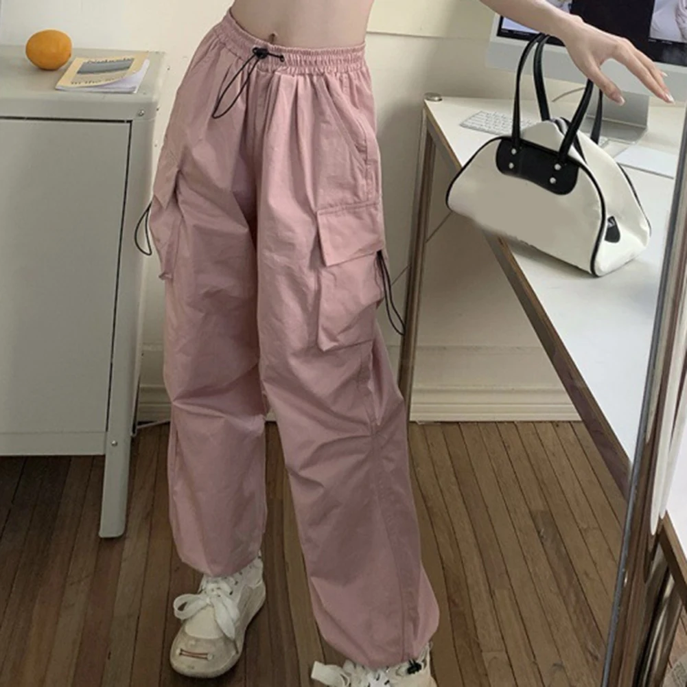 

Harajuku Pants Women Streetwear Vintage Hip Hop Wide Leg Joggers Sweatpant