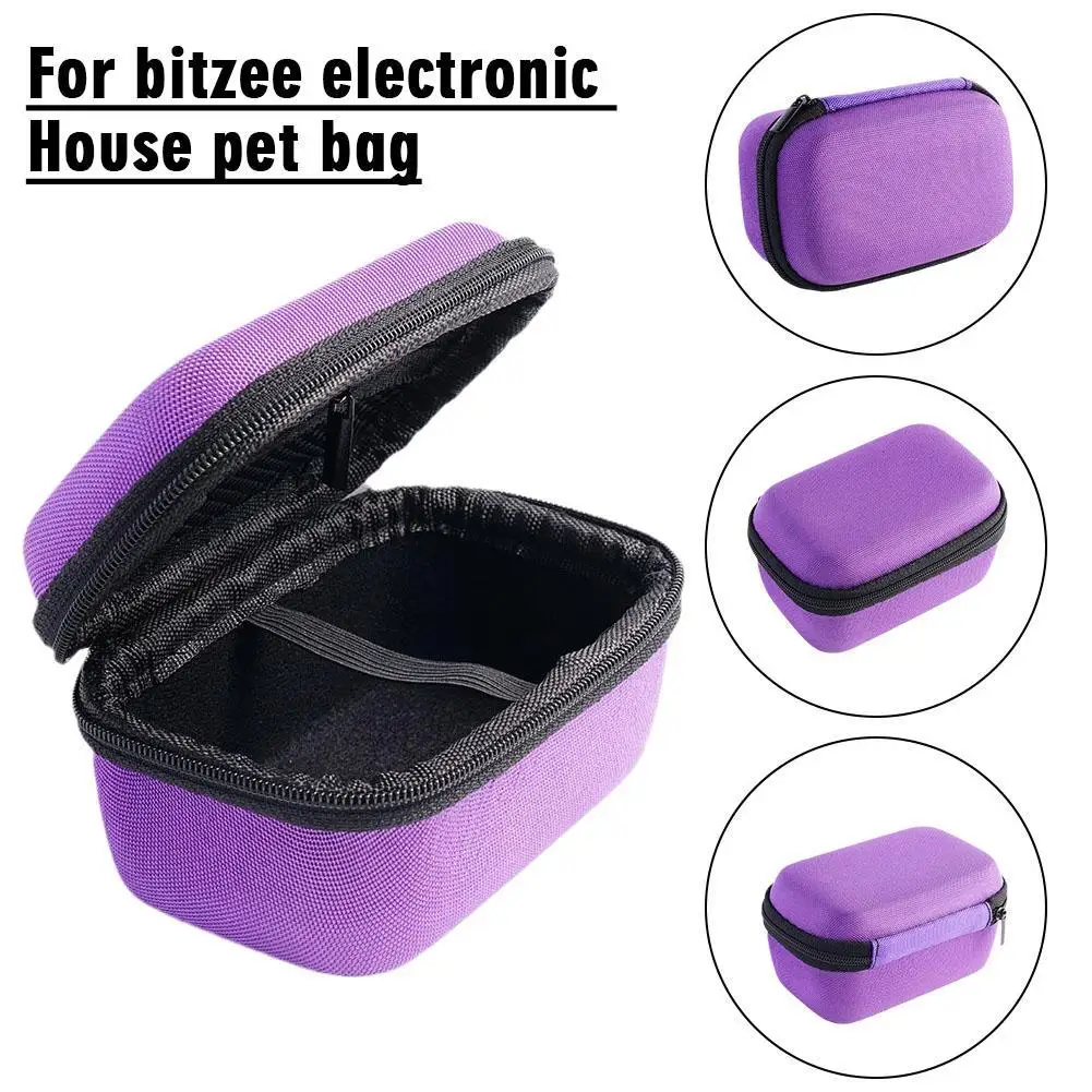 

Purple Carrying Case For Bitzee Digital Pet Game Console Protective Storage Bag for Bitzee Virtual Electronic Pets Accessories