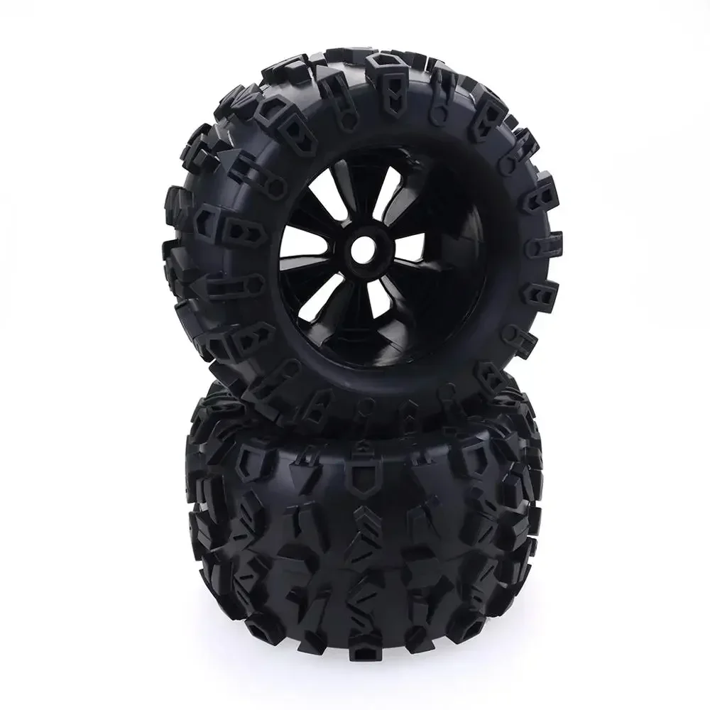 

2pcs ZD Racing 17mm HEX WHEEL & 170mm Wheels Tires for Redcat Rovan HPI Savage XL MOUNTED GT FLUX HSP 1/8 Monster Truck