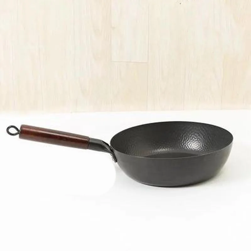 

11 Inch Frying Pan,Hammered Nonstick Iron Frying Pan,Induction Compatible,For Kitchen Gas stove Induction Cooker Dishwasher Safe