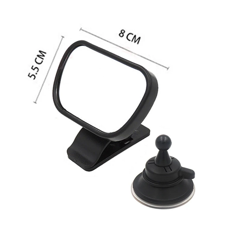 2 In 1 Kids Monitor Baby Rear View Mirror In-Car Baby Observation Mirror Car Rear Seat Child Safety Easy Installation