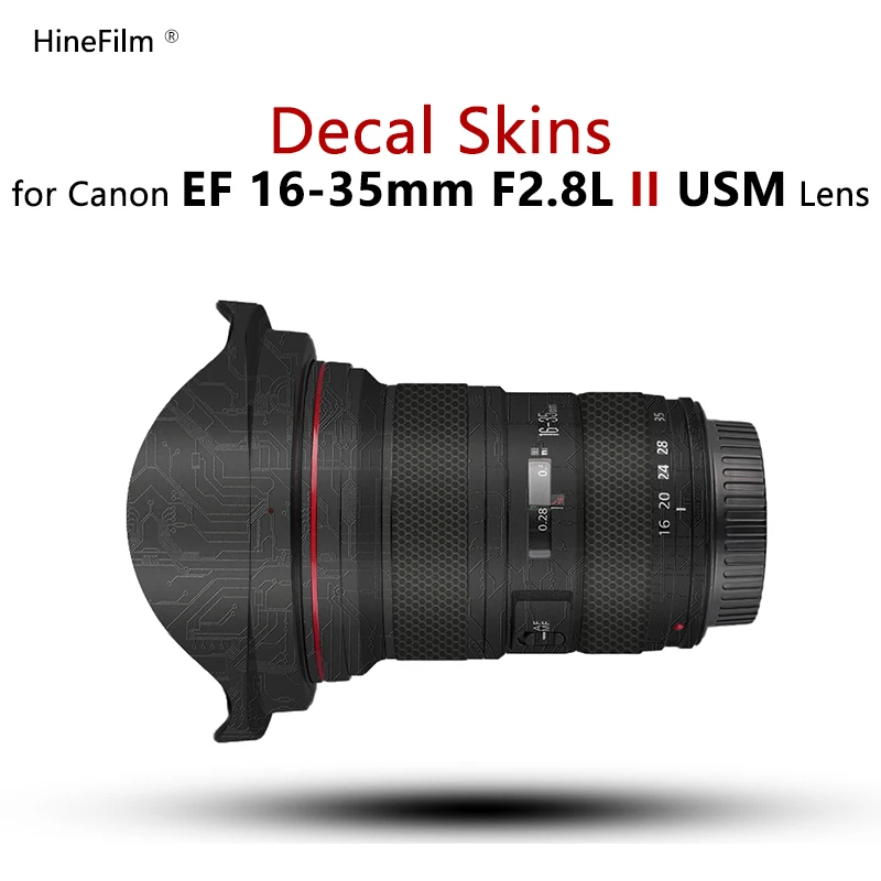 Per Canon Ef 1635 F2.8L Ii Usm Lens Premium Decal Skin Per Canon Ef 16-35 F/2.8L Ii Usm Lens Protector Wrap Cover Sticker