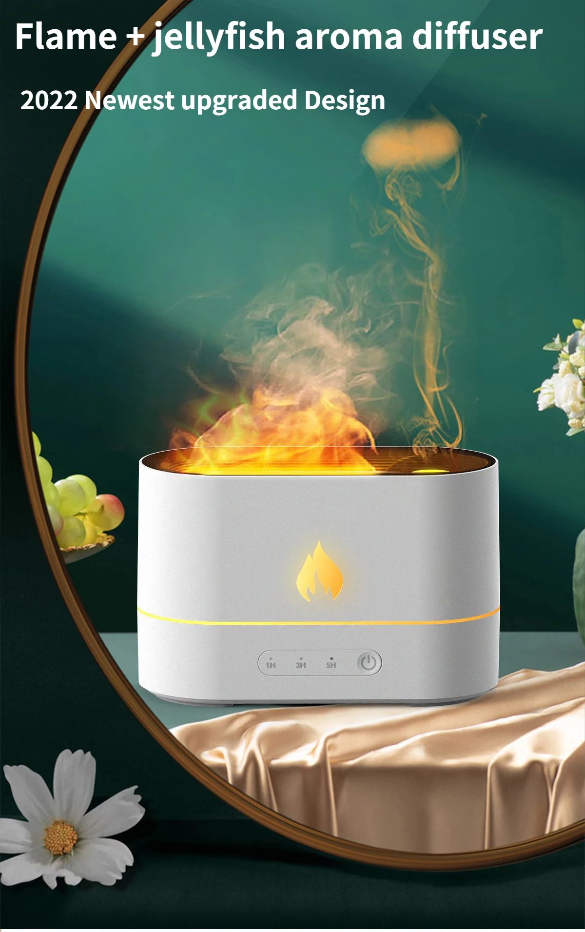 Flame Aroma Diffuser Air Humidifier