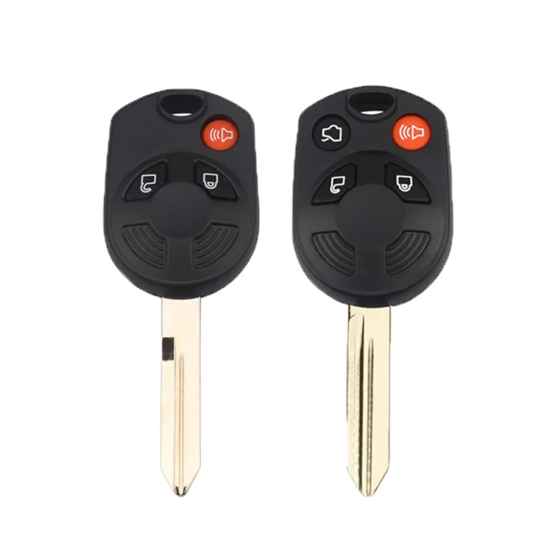 3/4 Buttons Car Remote Key Shell Case for Ford Mercury Edge Escape Expedition Flex Fusion Mustang Taurus Fob Hu101 Fo38