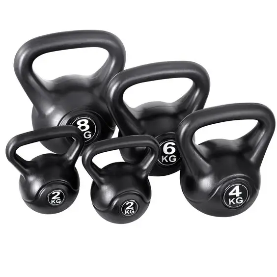 Peso Libero Kettlebell Set Fitness Training Competition Kettlebell Cement Kettlebell Per L'Esercizio