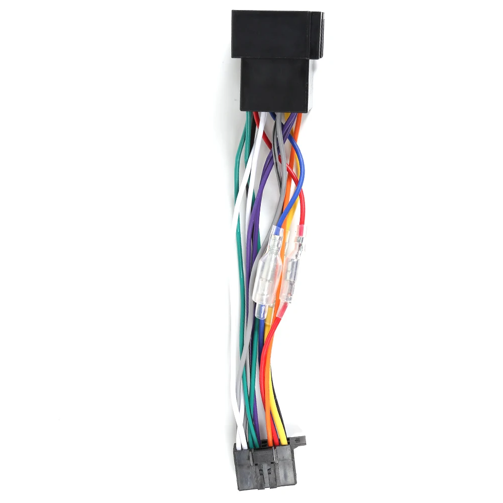 ABS Car Stereo Radio ISO Wiring Harness Connector