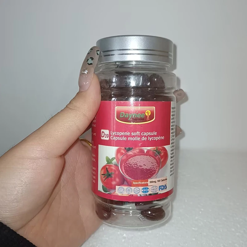 1 bottle of lycopene soft capsules to improve skin health and resist UV damage health food