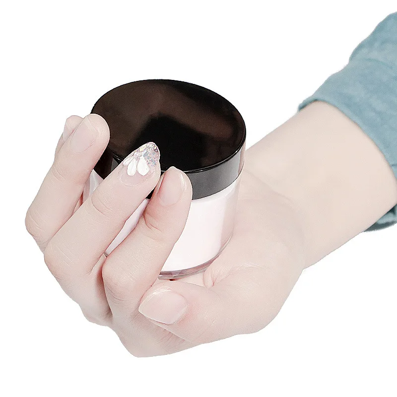 Acrylic Powder Kit 3Colors 1 pc Acrylic Powder for Nails Art Polymer Tips Builder Pink Clear White Nails Professional