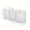 New Clear Acrylic Makeup Brush Holder Desk Cosmetic Organiser Lipstick Storage Lipstick Storage Holder Rangement Maquillage 6