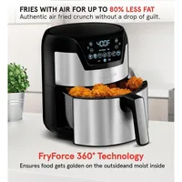 GAFW598 2 in 1-5-Quart Digital Air Fryer + Waffle Maker 2