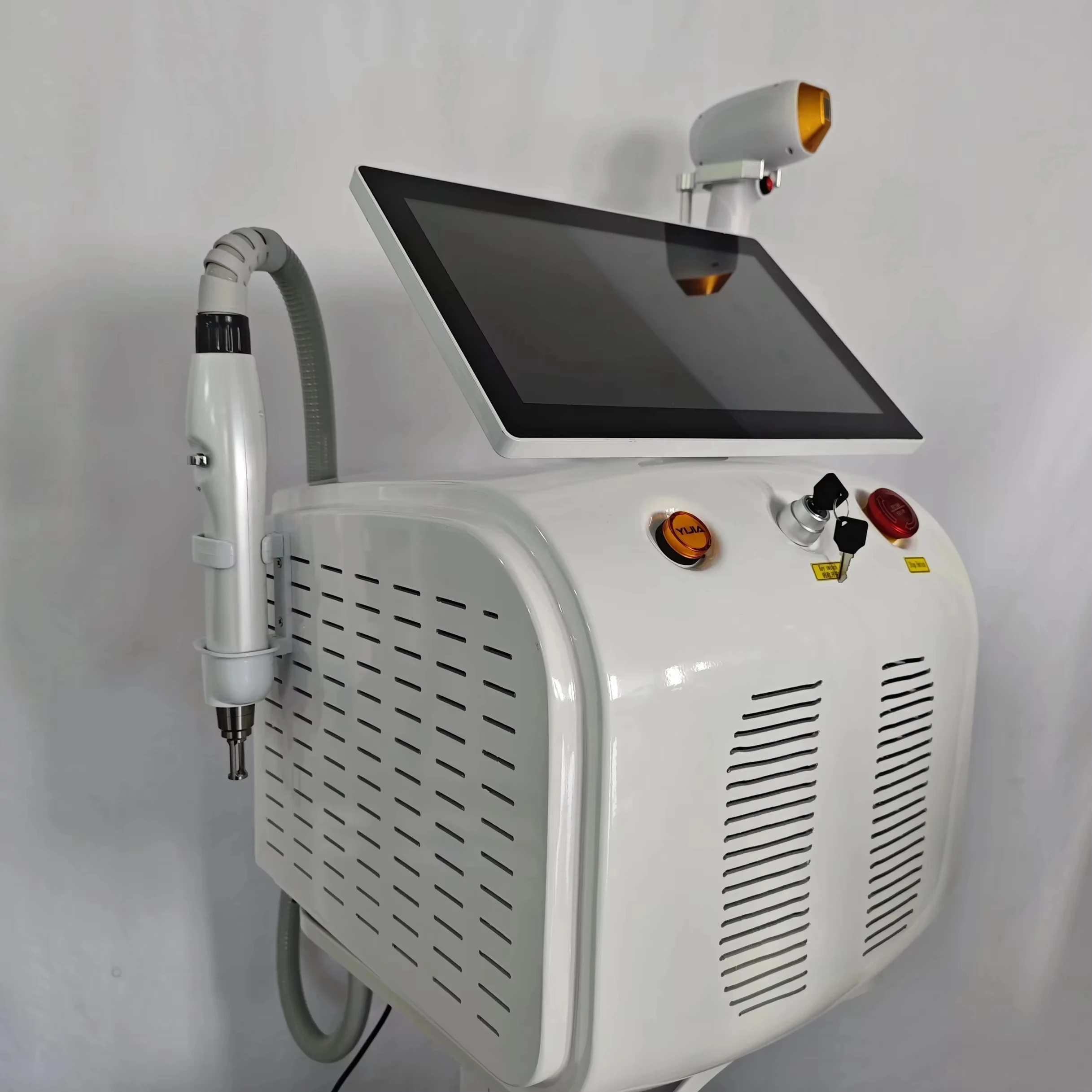 2 in 1 Diode Laser Hair Remova Ice Painless Alexandrite Picosecond Laser Tattoo Removal Multi-function cooling system beauty